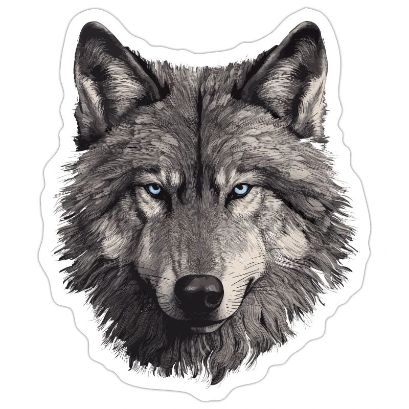 Wolf Wolf Head Scratch Marks Claws Wild