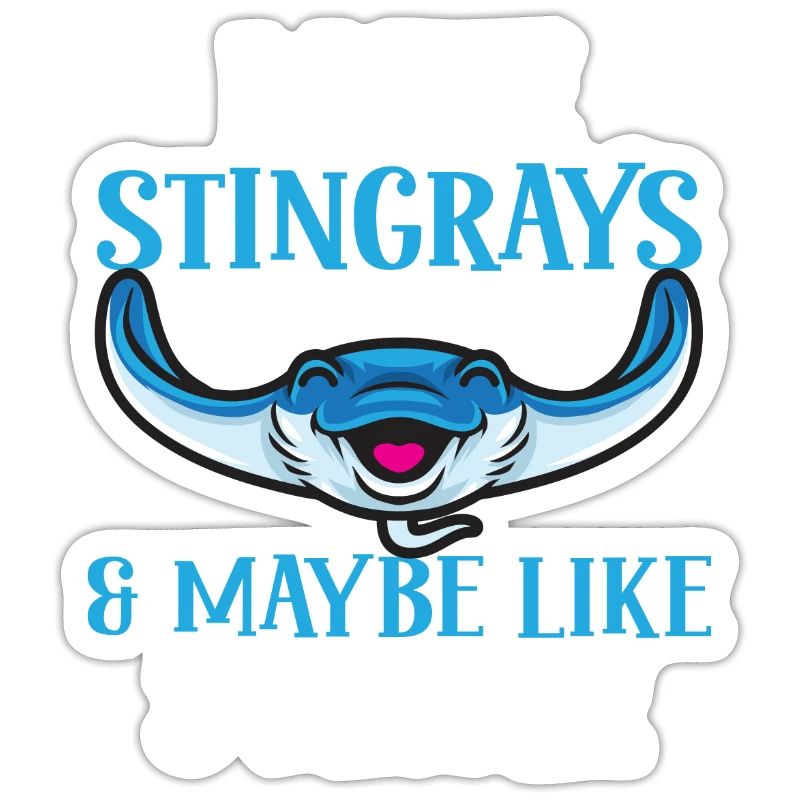 Stingrays, manta rays, ocean rays, rays