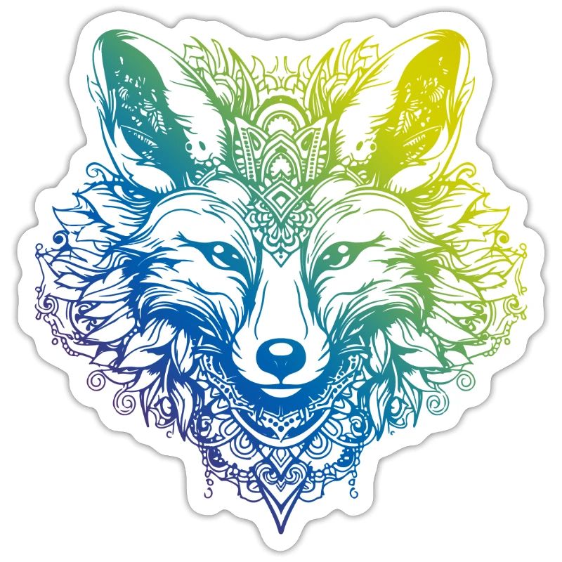 Renard Mandala Boho