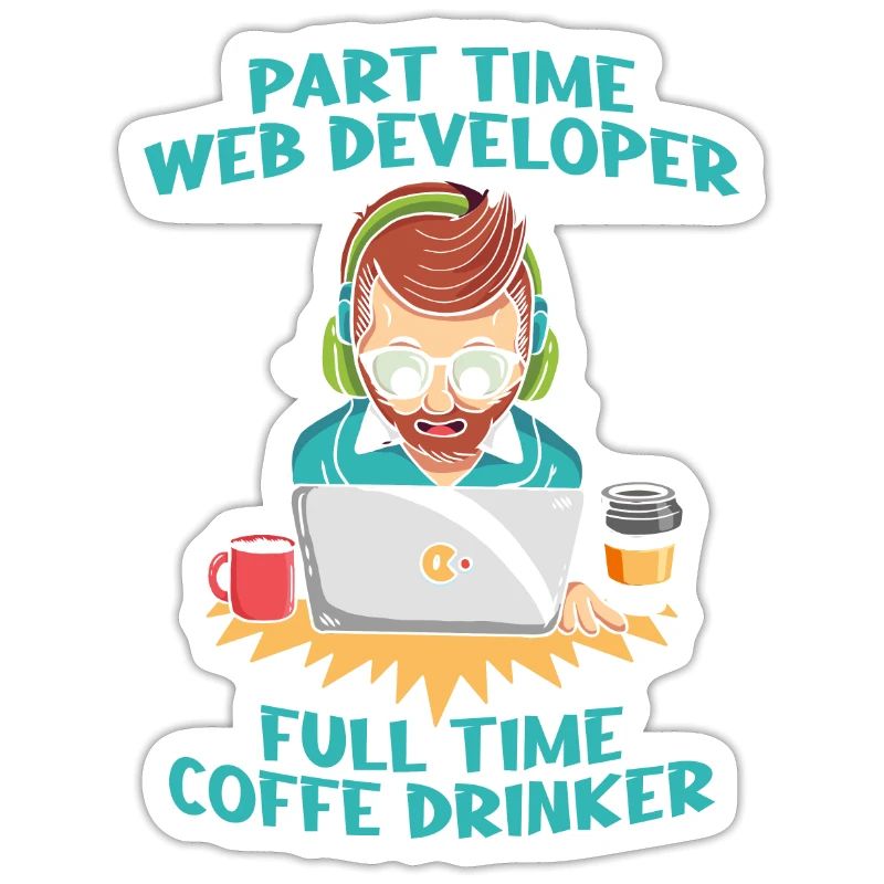 Web Entwickler Webdeveloper Kaffee