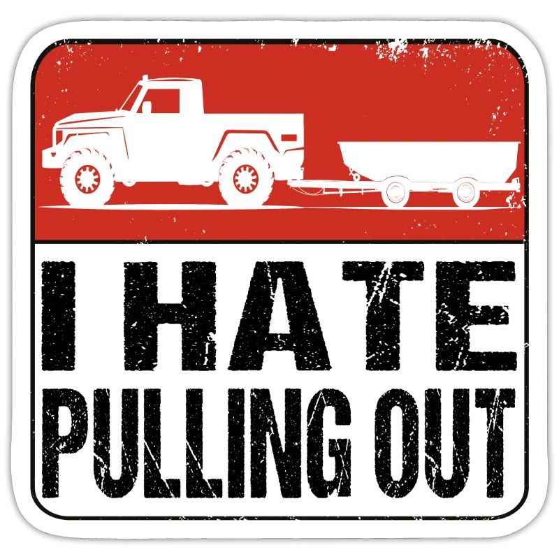 I hate pulling out - Vintage Boating Captain