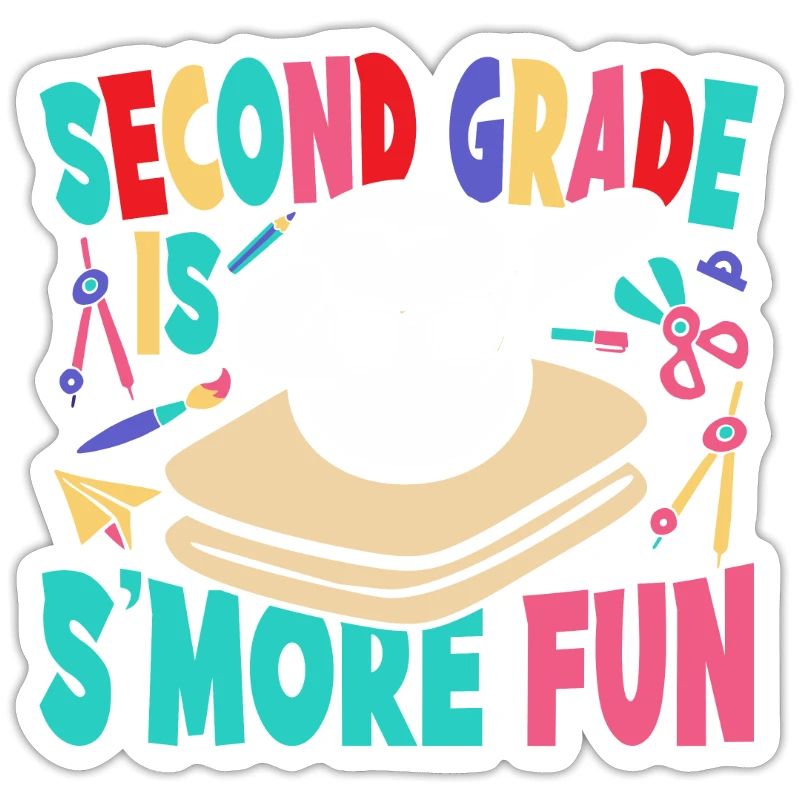 Second Grade Is Smore Fun Camping Dabbing Marshmal