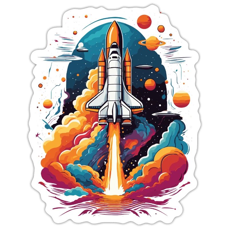 Space Shuttle Astronaut Rocket Space Adventure