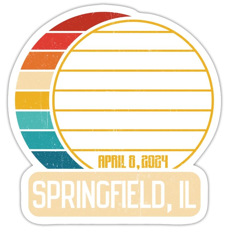 Eclipse totale de Soleil Illinois Springfield EclipseSp
