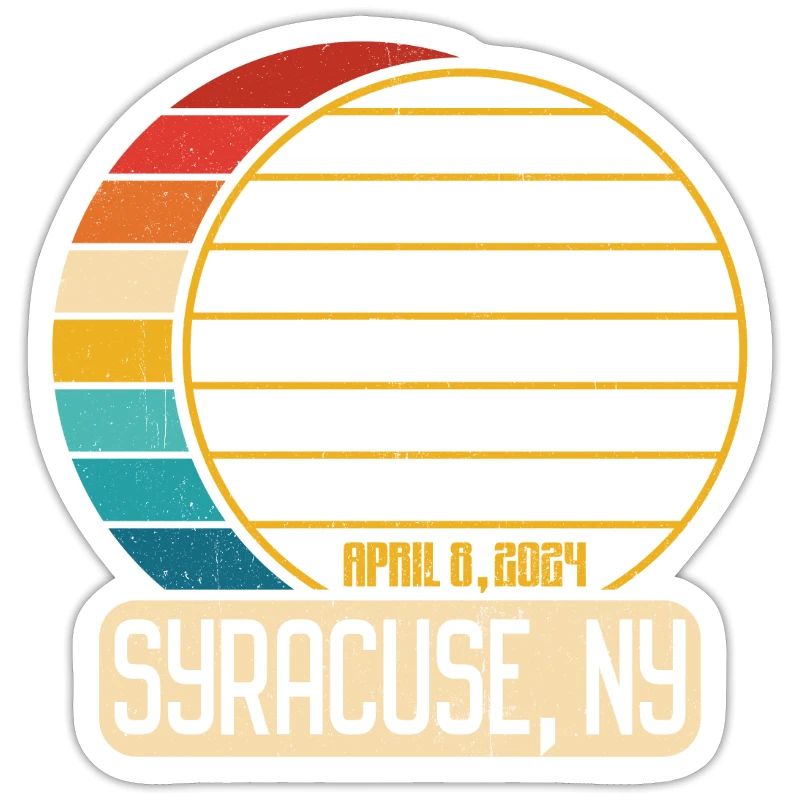 Eclipse totale de Soleil Eclipse de New York Syracuse