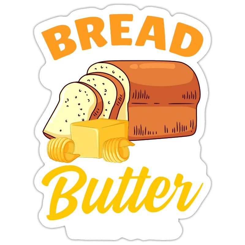 Funny bread baking baker