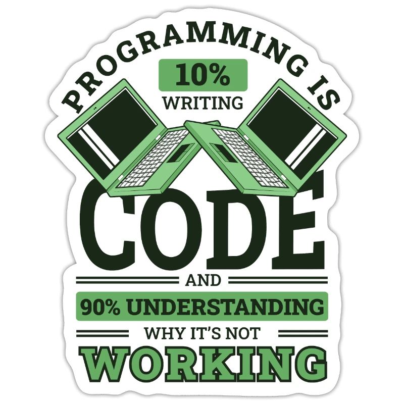 Programmation 10 % Écriture 90 % Ne fonctionne pas Codeur