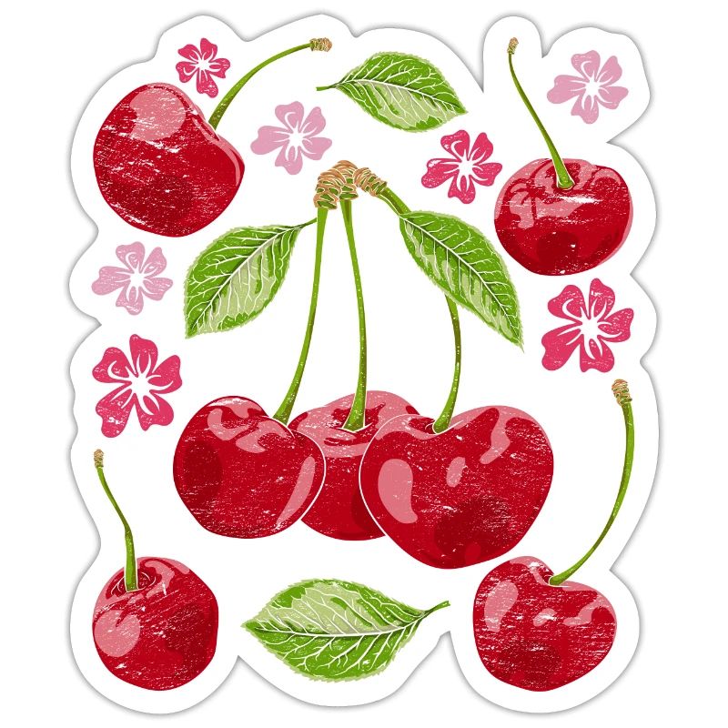 Cherry Blossoms Summer Fruit Gift Sakura Cherry