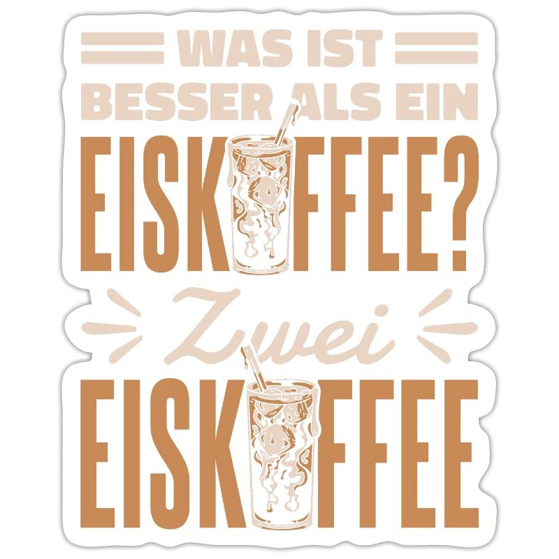 Was ist besser als ein Eiskaffee? Zwei Eiskaffee G