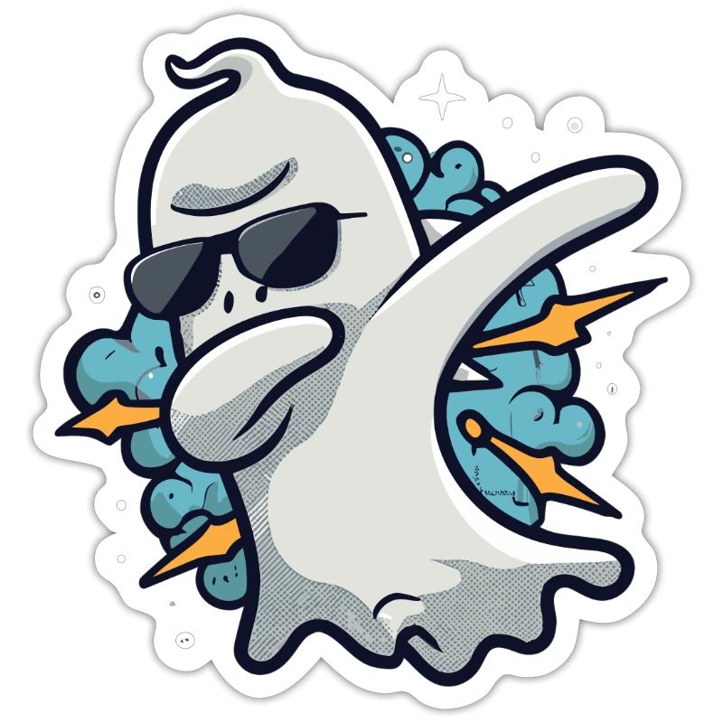 Ghost Dabbing Halloween Dabbing Dab Ghost