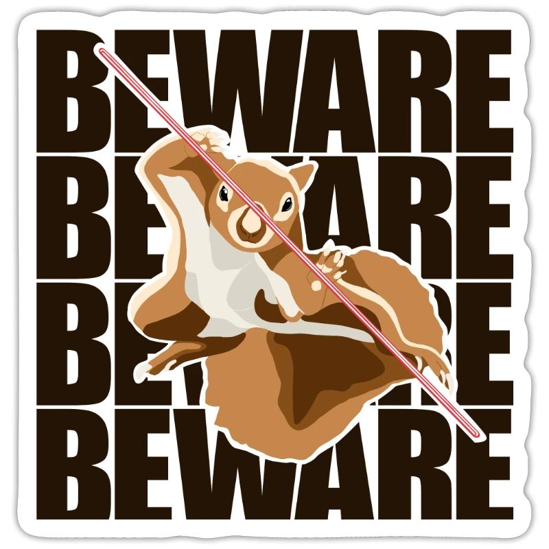 Beware Grey Squirrel Squirrel Fox Squirrel
