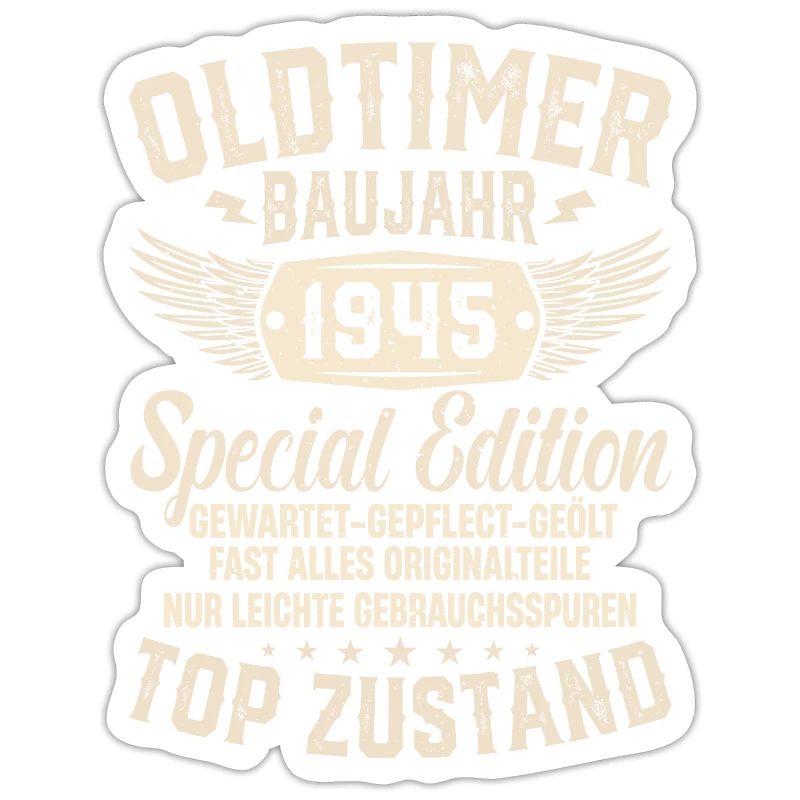 1945 Oldtimer Geschenk
