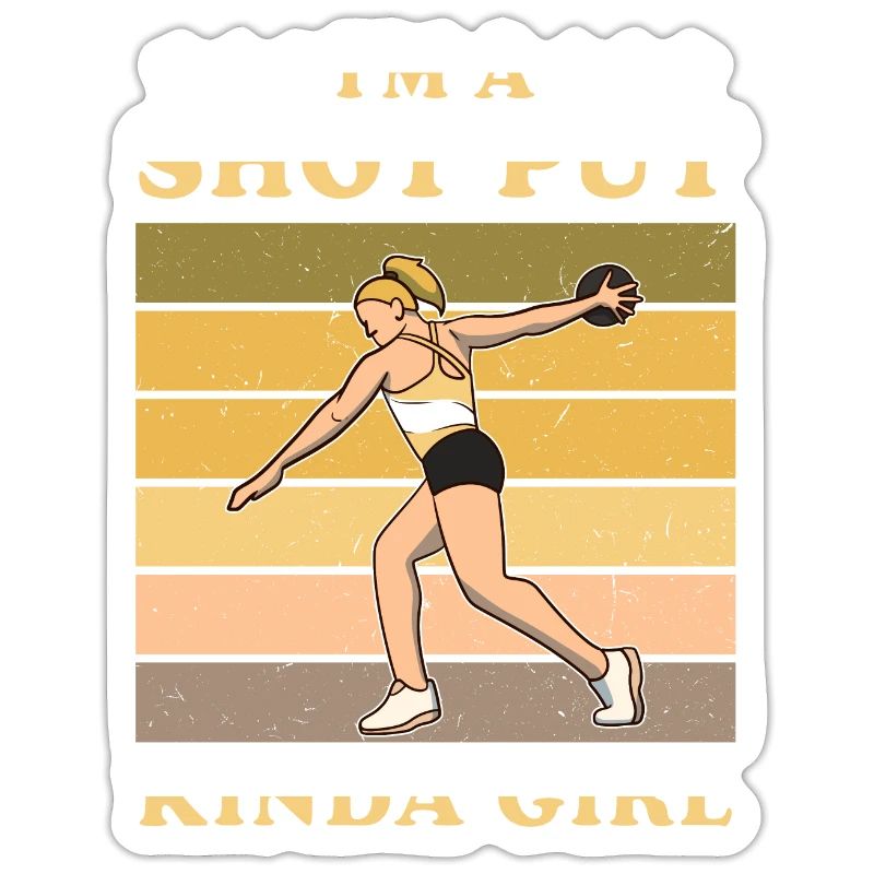 Athlétisme Athlète de lancer d’athlétisme