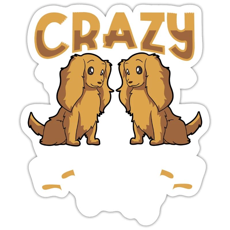 Crazy Cocker Spaniel Lady - Cocker Spaniel
