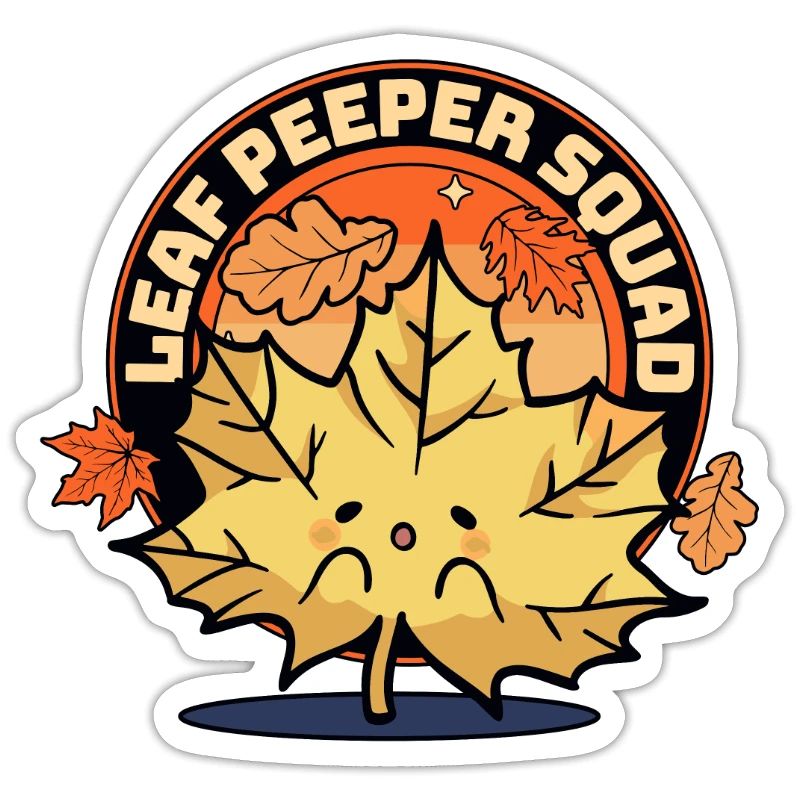 Leaf Peeper Squad Automne Feuillage Feuille Peeping Automne