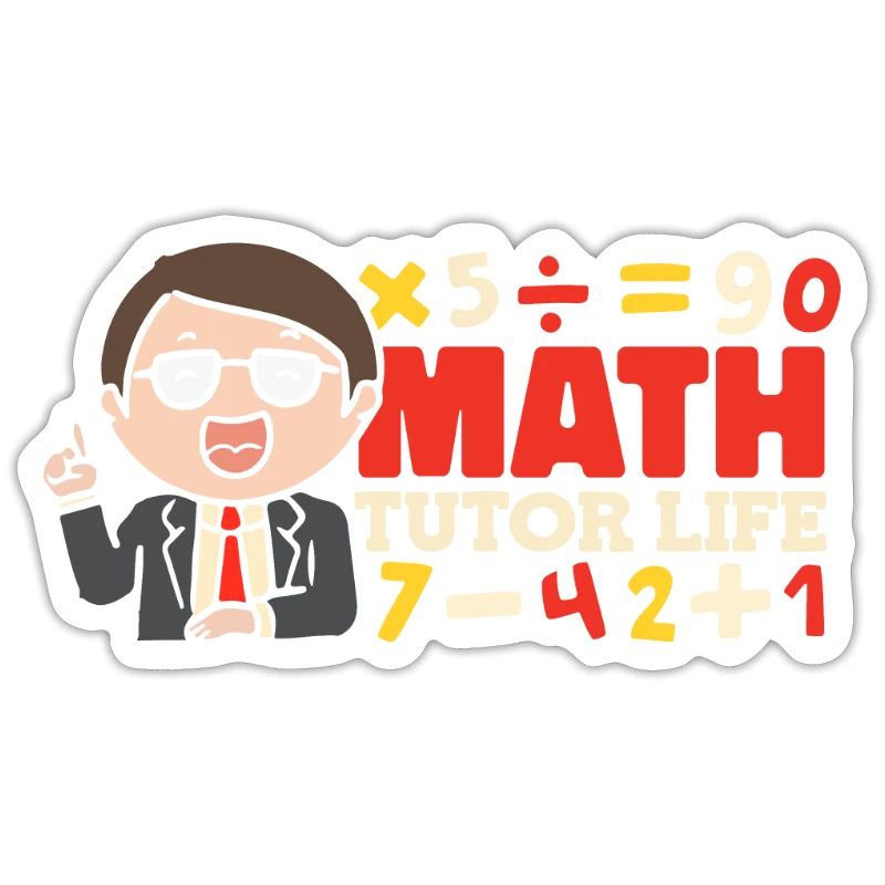 Math Teacher Math Teacher Funny Tutor