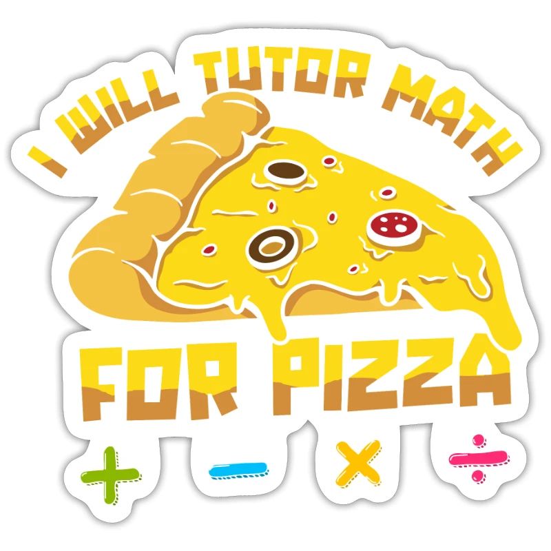 Math Teacher Math Teacher Pizza