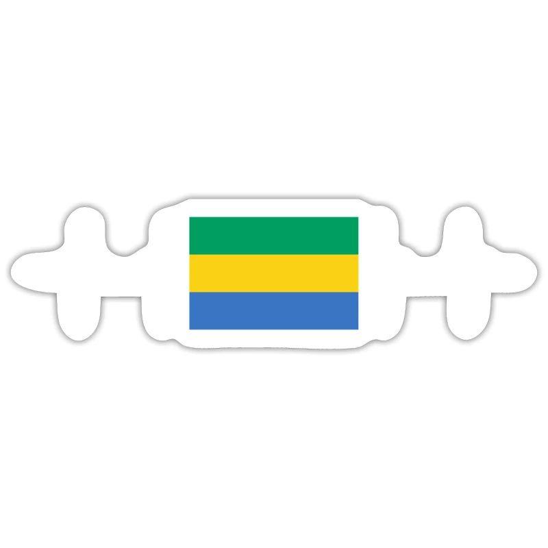 Drapeau africain - Gabon