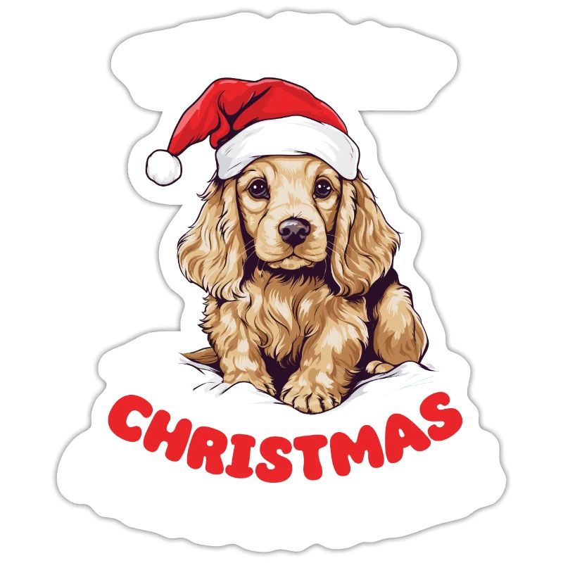 Cocker Spaniel Noël Pyjama Chiens