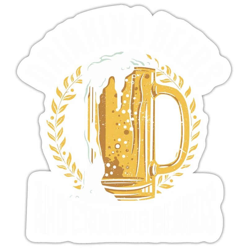 Drinking Beer And Growing Beards Funny Beard