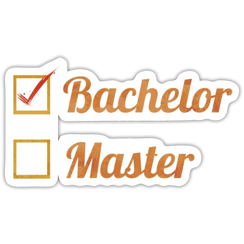 Bachelor Abschluss Absolvent Bachelorstudium