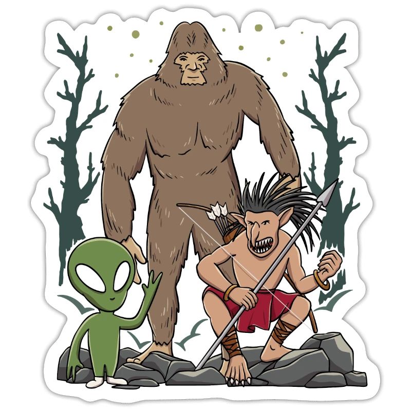 Folklore, mythical creatures, Indians