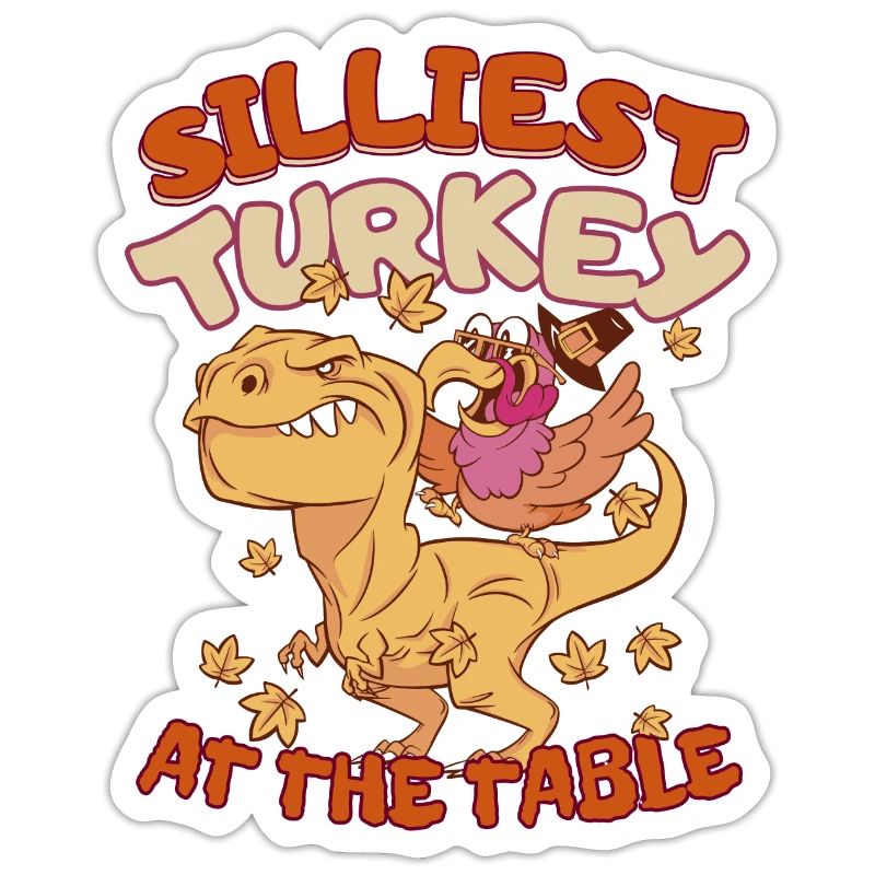 La dinde T-Rex la plus stupide de Thanksgiving à table
