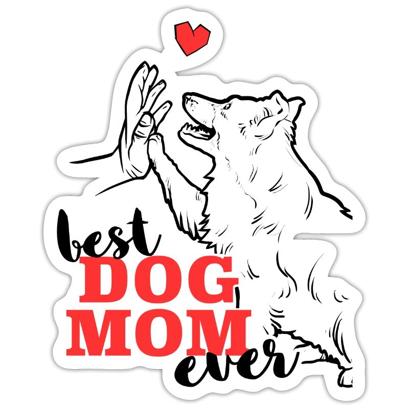Die Beste Border Collie Hundemutter Der Welt