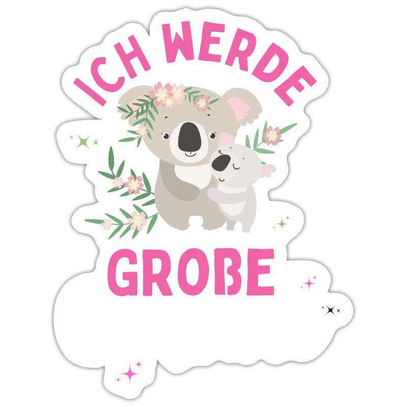Ich werde große Cousine 2024 Koala Loading Süß
