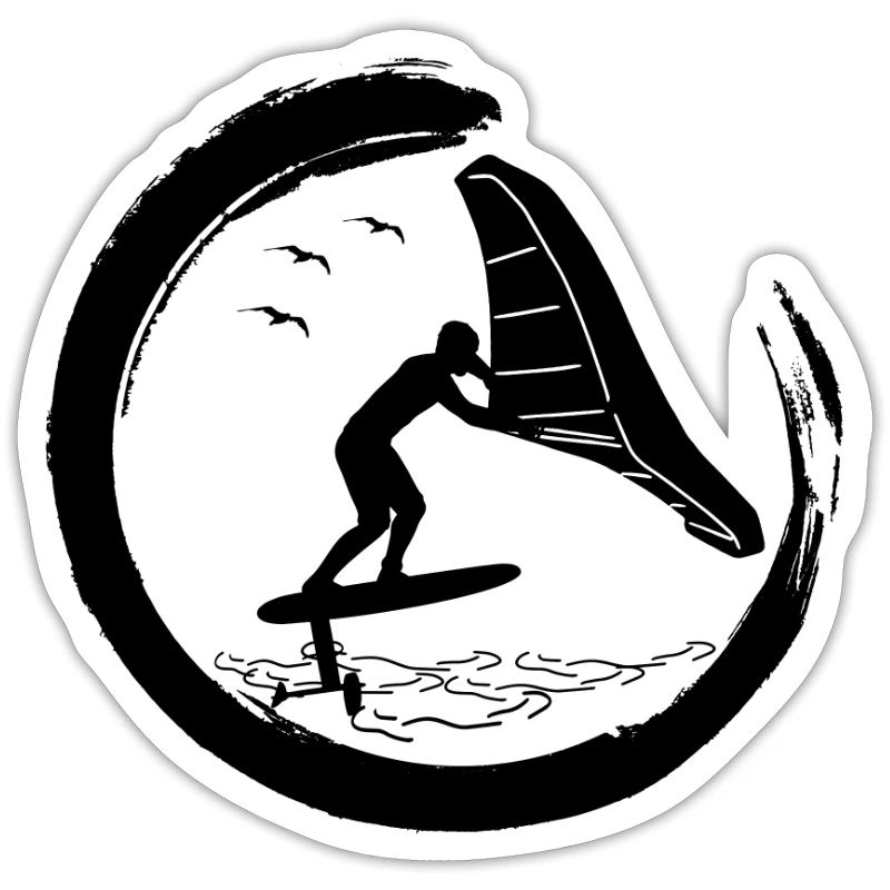 Wingfoil-Surfer Wingfoiling Hydrofoil Wing-Foiling
