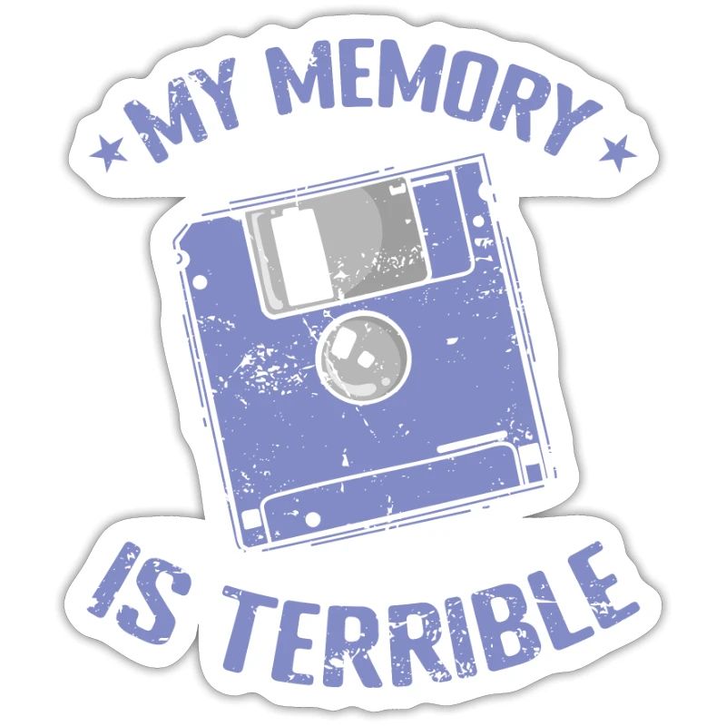 My Memory is Terrible floppy disk memory module