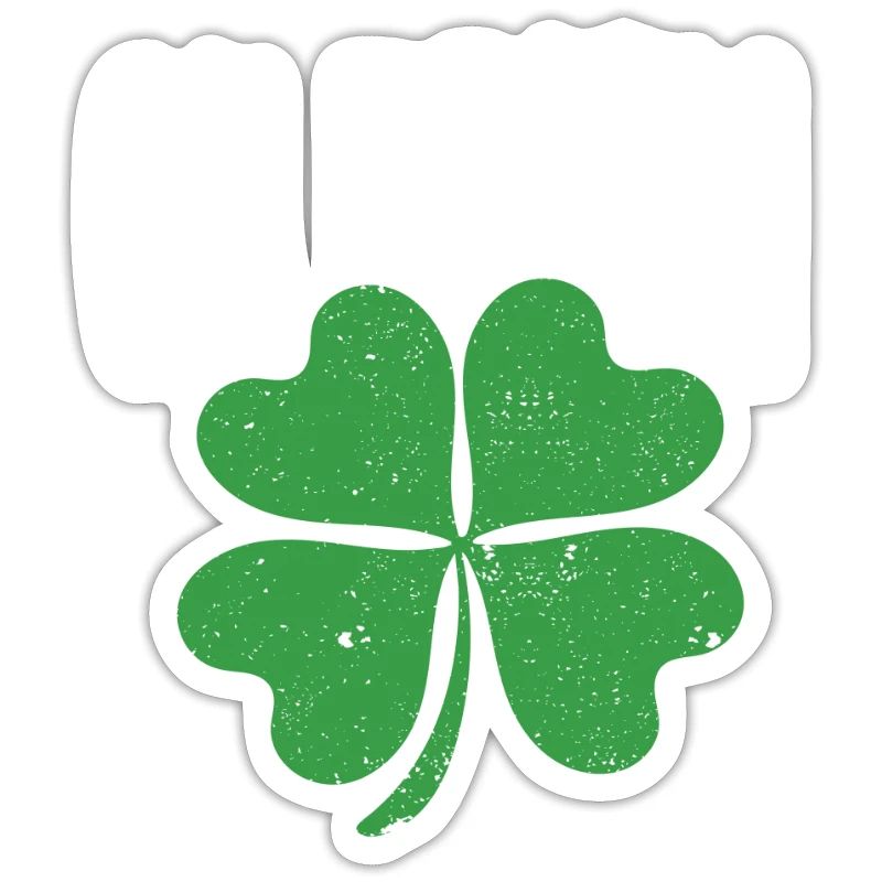 0% Irisches Kleeblatt Lustiger St. Patricks Day