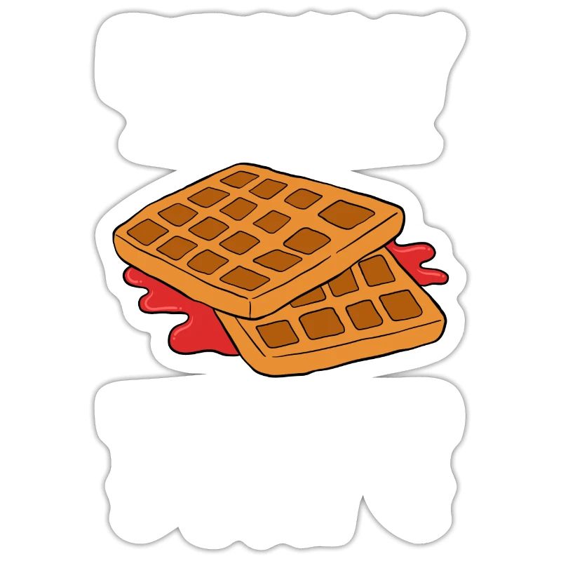 Waffle making waffle maker