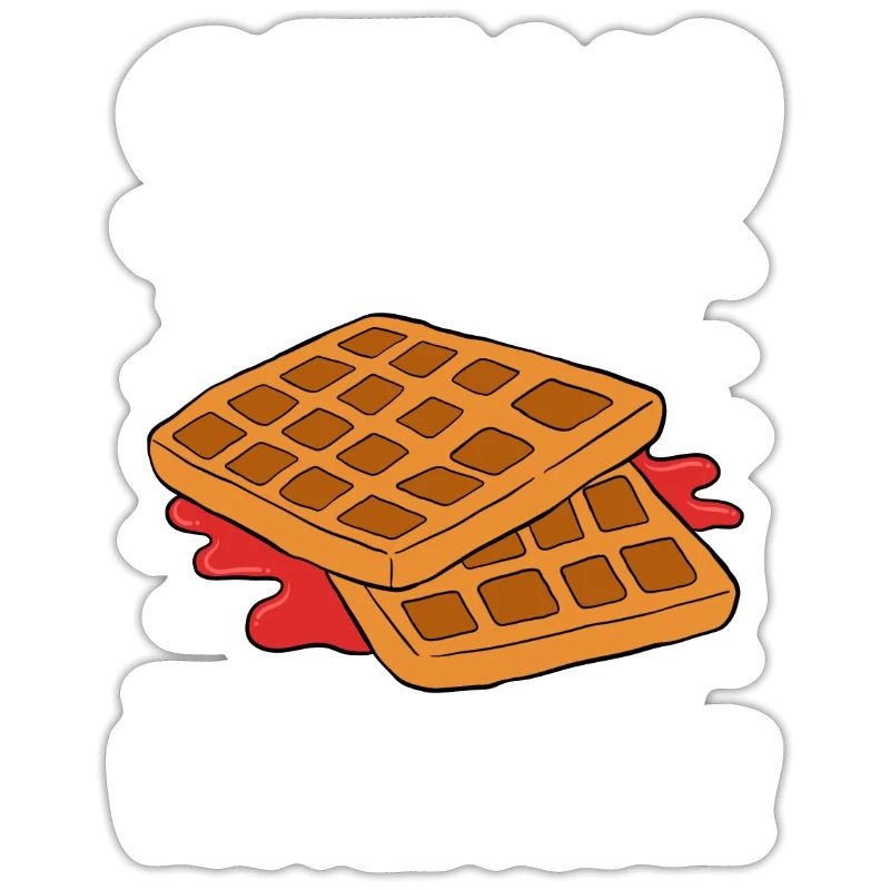 Waffle making waffle maker