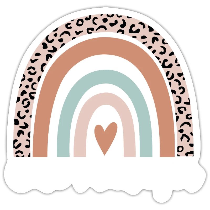 Case Manager Rainbow Leopard Funny Case Manager