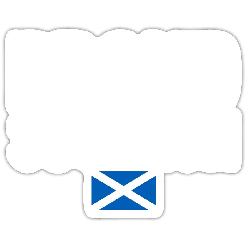 Fier drapeau écossais écossais Scots