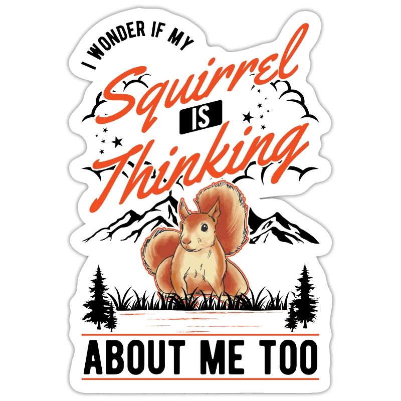 Eichhörnchen Geschenk Grauhörnchen Squirrel