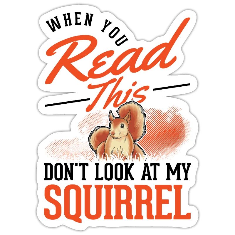 Eichhörnchen Geschenk Grauhörnchen Squirrel