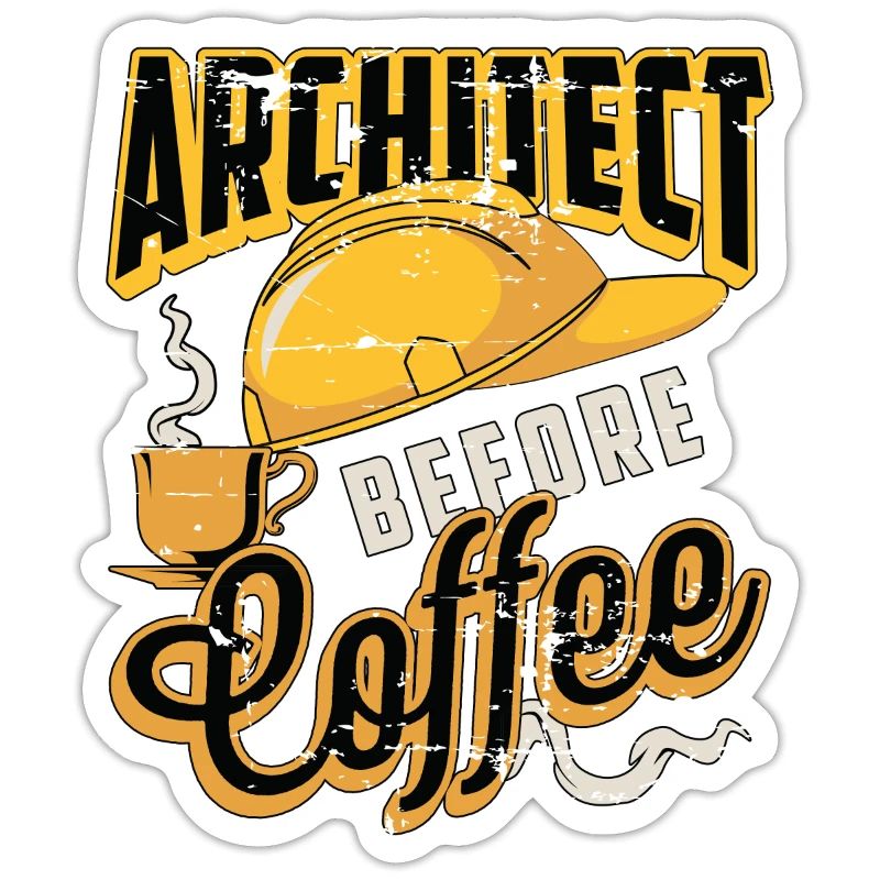 Architect Before Coffee Engineering Coffee Lover