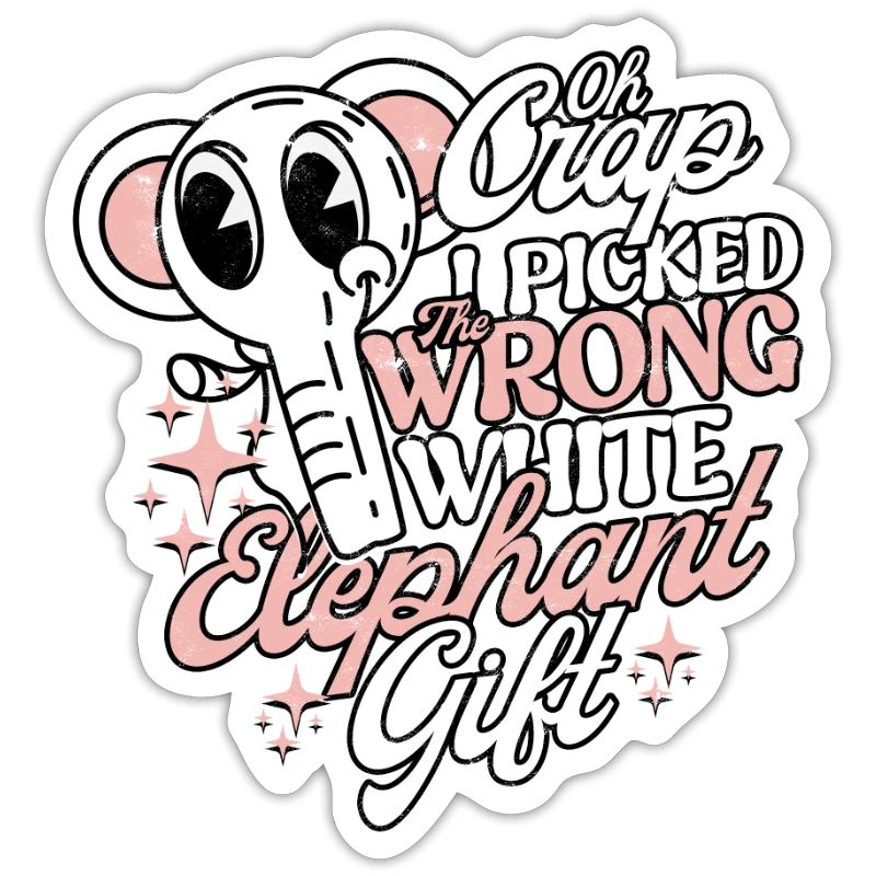 Oh crap, I picked the wrong white elephant gift.