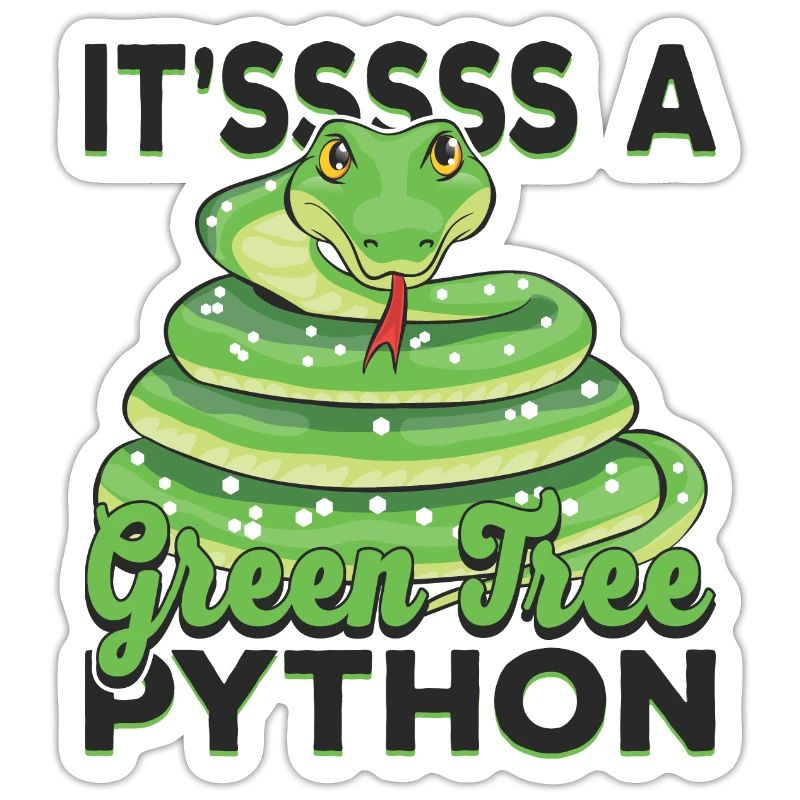 It'sssss a Green Tree Python
