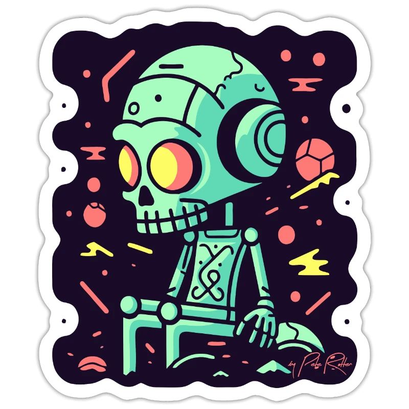 Robots de dessins animés dans l’espace : repenser