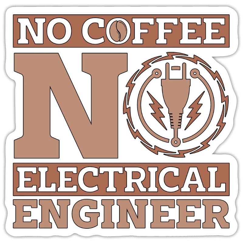 Electrical Engineer No Coffee Lineman Coffee Lover