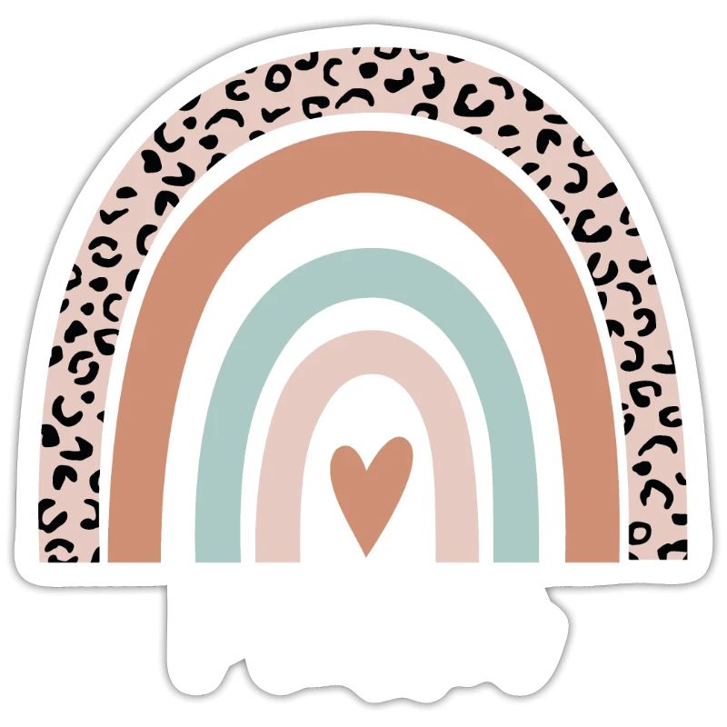Printer Rainbow Leopard Funny Printer Appreciation
