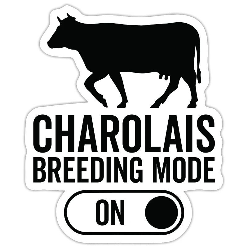 Mode d’élevage de vaches activé - Charolais