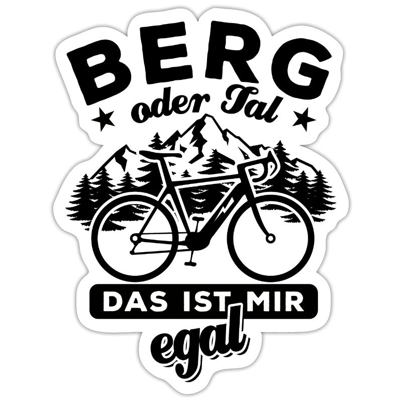 E Bike - Berg oder Tal ist mir egal
