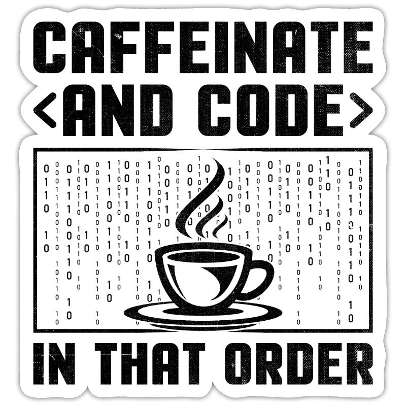 Café Codage Programmeur Codeur Développeur Nerd Coff