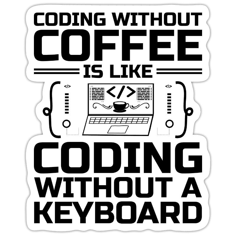 Kaffee-Codierung Programmierer Programmierer Entwickler Nerd Coff