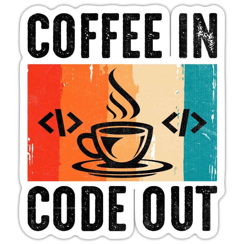 Café Codage Programmeur Codeur Développeur Nerd Coff