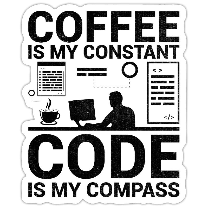 Coffee Coding Programmer Coder Developer Nerd Coff